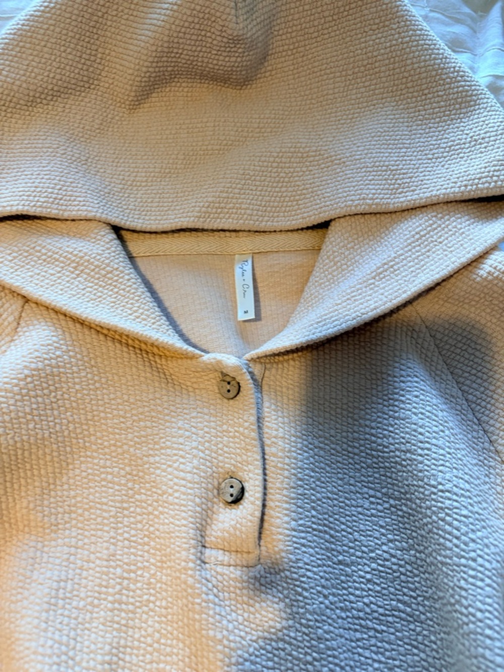 Rylee + Cru Beige Cargo Jogger Pants - Picture 2 of 4